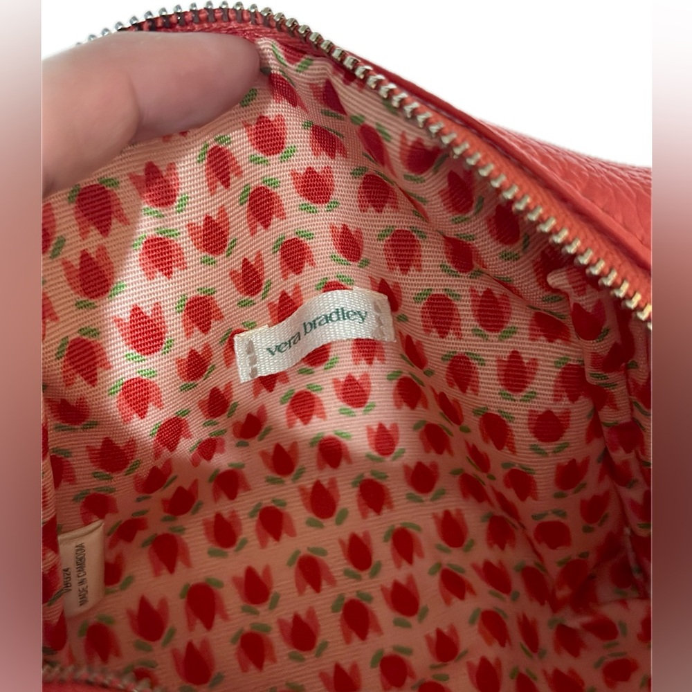 Small Cosmetic Bag in Cayenne